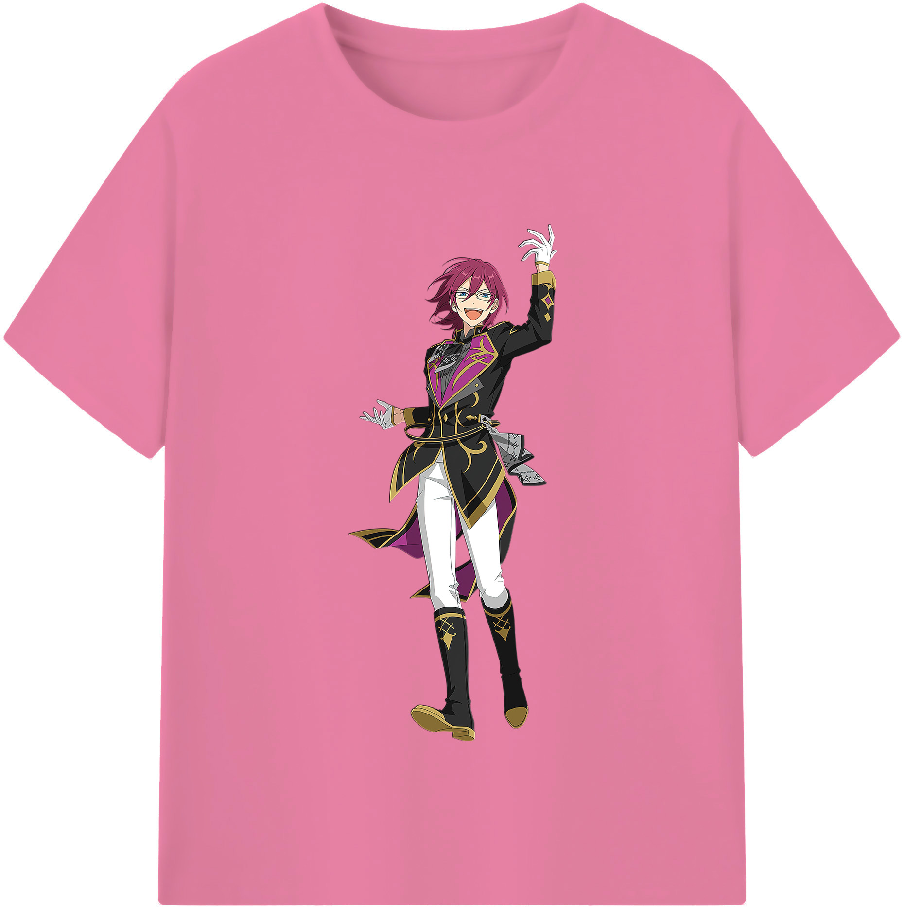 （画像用） あんさんぶるスターズ! Ensemble Stars 綿100％半袖Tシャツ（フロントプリント）